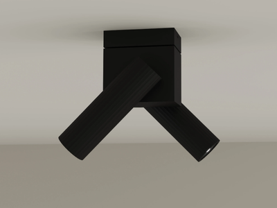 PROLIX DOUBLE - LED adjustable ceiling lamp _ LedsC4