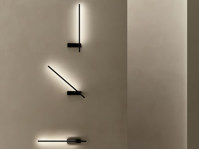 TUBS - Adjustable LED wall lamp _ LedsC4
