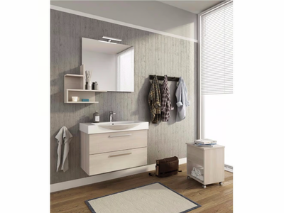 MANHATTAN M8 - Wall-mounted vanity unit with drawers _ LEGNOBAGNO