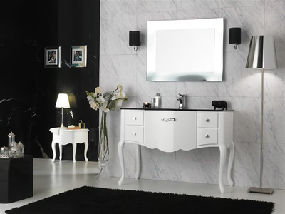 NOVECENTO 4 - Vanity unit with drawers _ LEGNOBAGNO