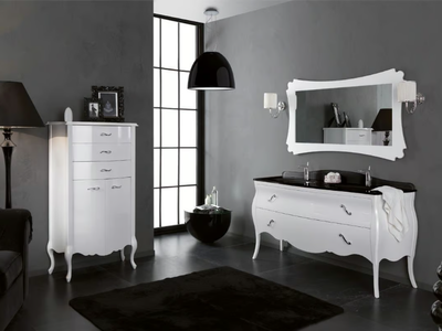 VANITY DUETTO 03 - Double vanity unit with drawers _ LEGNOBAGNO