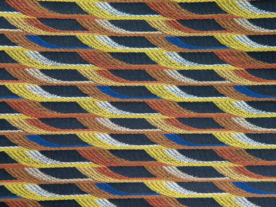 ALULA - Polyester fabric with graphic pattern _ LELIEVRE