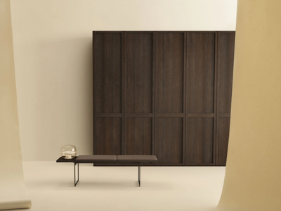 DOMO - Wooden wardrobe _ Lema