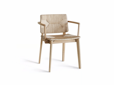 HATI - Rope chair with armrests _ Lema