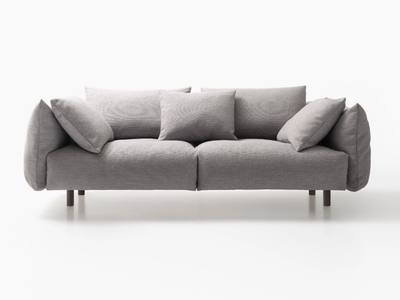 SOFFIO - Recycled fabric sofa _ Lema