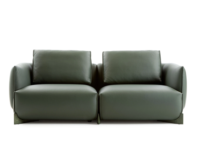 LXR29 - 2 seater leather sofa _ LEOLUX LX