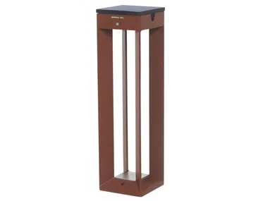 TINK172 - Solar Powered aluminium bollard light _ Les Jardins®