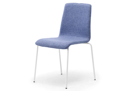 ZEROSEDICI - Stackable fabric chair with fire retardant padding with linking device _ Leyform
