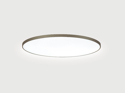 BASIC SUPERFLAT L7 - LED semi-inset ceiling lamp _ Lightnet