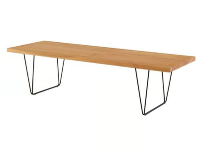 CM 191 - Rectangular solid wood coffee table _ Ligne Roset
