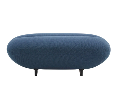 MANAROLA - Upholstered fabric footstool _ Ligne Roset