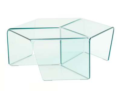 ROSIS - Low glass coffee table _ Ligne Roset
