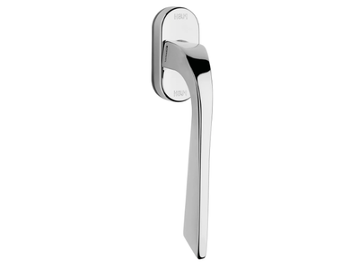 LIVING - Brass window handle on rose _ LINEA CALI'