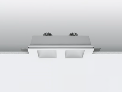 GYPSUM_QC3 - Recessed LED rectangular plaster spotlight _ Linea Light Group