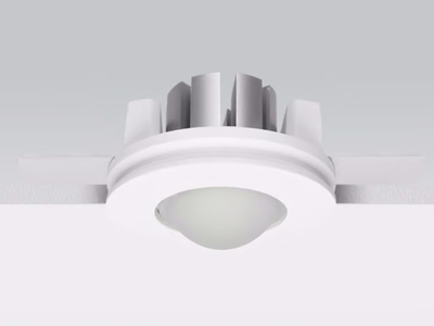 GYPSUM_R1 - Recessed LED ceiling plaster spotlight _ Linea Light Group