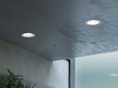 OUTLOOK_C - Recessed LED round aluminium spotlight _ Linea Light Group