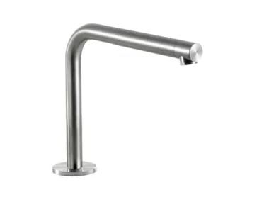 CANNE 030 - Deck-mounted stainless steel sink spout _ Linki