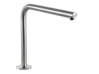 CANNE 032 - Deck-mounted stainless steel sink spout _ Linki