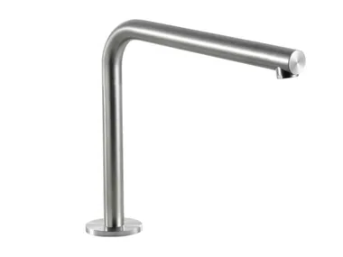 CANNE 033 - Deck-mounted stainless steel sink spout _ Linki