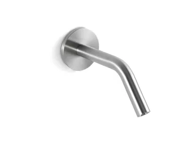 CANNE 144 - Wall-mounted stainless steel sink spout _ Linki