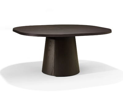 ALTER - Wood veneer dining table _ Linteloo