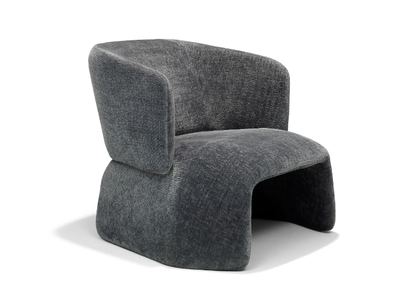 ICARUS - Fabric armchair with armrests _ Linteloo