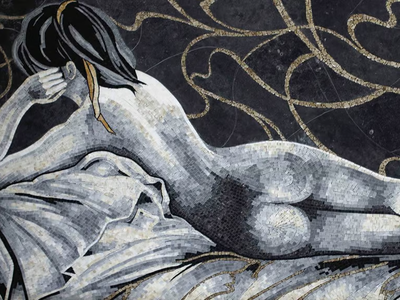 LES DEMOISELLES - Marble mosaic _ Lithos Mosaico Italia