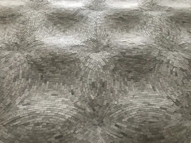 OP'LAND WALL - THALA GREY - Marble mosaic _ Lithos Mosaico Italia
