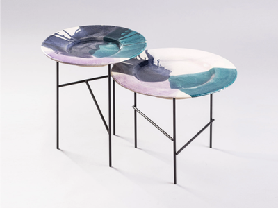APERITIVO - Round ceramic coffee table _ Liu Jo Living Collection