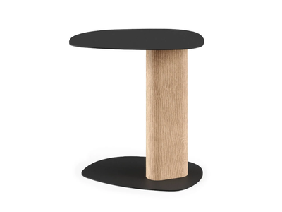 CLIP - Low oval steel and wood coffee table _ Liu Jo Living Collection