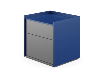 PIXI - Rectangular chipboard bedside table with drawers _ Liu Jo Living Collection