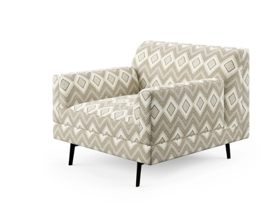 WARMOVER - Upholstered fabric armchair with armrests _ Liu Jo Living Collection