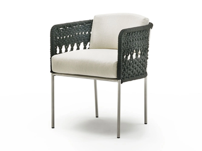 MINI TOMBOLO - Garden chair with armrests _ Living Divani