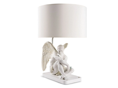 PROTECTIVE ANGEL - Porcelain table lamp _ Lladró