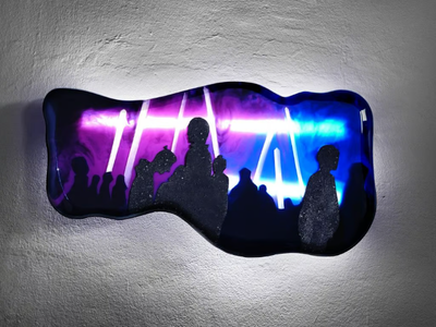 PURPLE GENERATION - LED wall lamp _ LO Contemporary