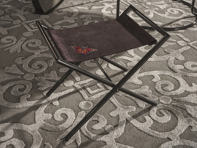 FERSEN - Folding steel magazine rack _ Longhi