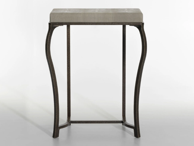 SALOMÈ MINI - Rectangular leather console table _ Lorenzo Tondelli