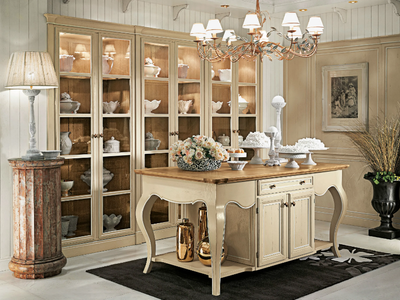 CALENDARIO MONTEREY - Wooden display cabinet _ L'Ottocento