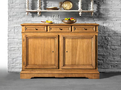 MONTEREY - Oak highboard _ L'Ottocento