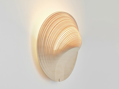 ILLAN - LED multi-layer wood wall lamp _ LUCEPLAN