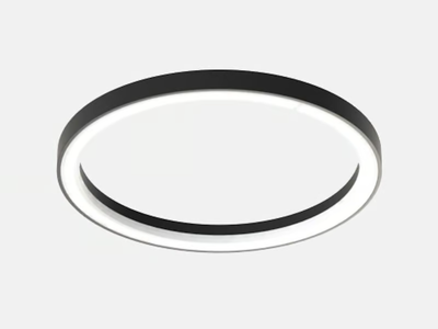 FILE FLEX CIRCLE CEILING - LED extruded aluminium ceiling lamp _ Lucifero's