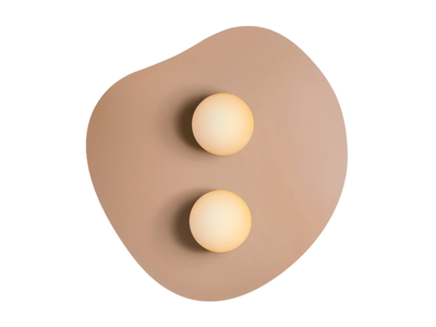 NOPAL 2405-2-LA40 - Glass and aluminium wall lamp _ Luminaire Authentik