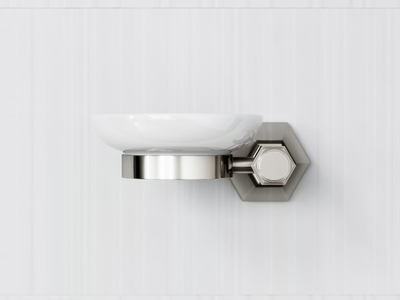 ETON - Wall-mounted ceramic soap dish _ LUSSO