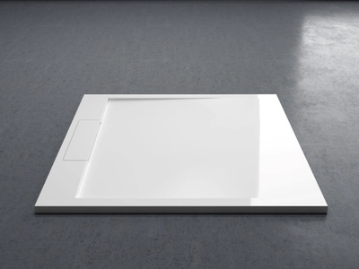 INFINITY - Anti-slip extra flat Resin Stone shower tray _ LUSSO
