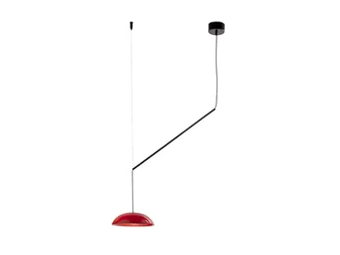 ABSIDIOLA C MOVIL PLATO - Adjustable ceramic pendant lamp _ luxcambra