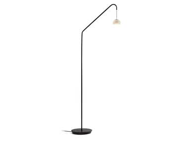 ABSIDIOLA P ARCO MINI ALABASTER - Alabaster floor lamp _ luxcambra