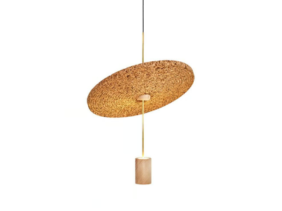 CALMA C - LED cork pendant lamp _ luxcambra