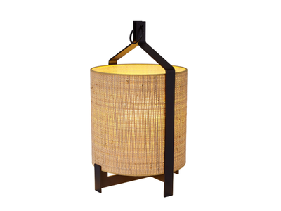 FANAL S - Raffia table lamp _ luxcambra