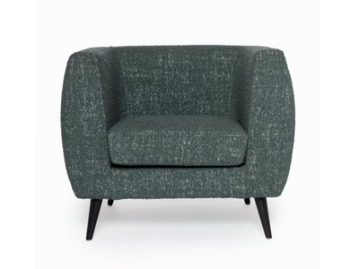 SEA SHELL - Fabric armchair with armrests _ Luxy
