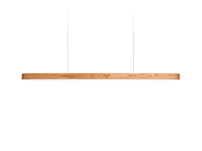 I-LINE - Handmade wood veneer pendant lamp _ LZF